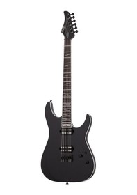 Resim Schecter Reaper-6 Custom Elektro Gitar (Parlak Siyah) 