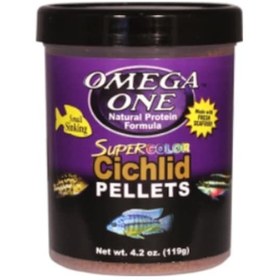 Resim Omega One Super Color Cichlid Large Pellets 490Ml / 231G 