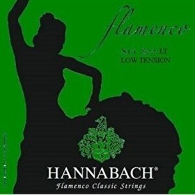 Resim Hannabach 827 LT Flamenko Gitar Teli (Alt 3'lü Set) 