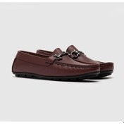 Resim Hakiki Deri Bordo Erkek Loafer Ayakkabı Bordo (521641106) Bordo 