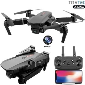 Resim 720P Kameralı Drone E88 Katlanabilir Uzaktan Kumandalı App Destekli Quadcopter 