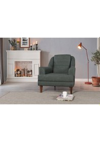 Resim Madrid Berjer Keten Yeşil Koyu Yeşil 