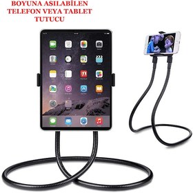 Resim Telefon Tablet Tutucu Boyuna Asılan Bisiklet Oto Masa Üstü Siy... 