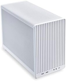 Resim Lian Li A3-mATX-26.3L Mikro Form Faktörü Kasası-Esnek Güç Kaynağı Kurulumu-Fan Dahil Değil-Destekler 360mm AIO-Modülerlik Tasarımı-M-ATX ve ITX Anakart-DAN İşbirliği-Beyaz (A3W.US) 