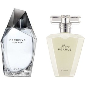 Resim Avon Perceive Edt 100 Ml Erkek + Rare Pearls Edp 50 Ml Kadın 2li Set 
