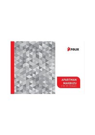 Resim Folix Apartman Makbuzu 14 X 20 Cm 2-50 2 Nüsha Otokopili 50 Yapra N11.342 