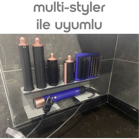 Resim Revenge Dyson Airwrap Multistyler Uyumlu Düzenleyici Aparat Stand Concrete Gray 