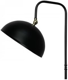 Resim Bohhem Hareketli Başlık Vintage Siyah Metal Lambader Siyah 