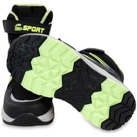 Resim Boots Erkek Çocuk Bot 31-36 Numara - Siyah 33 Siyah-fosfor Sarı 