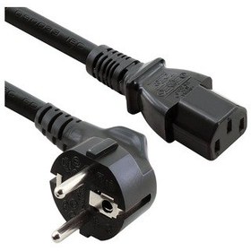 Resim 3x1 Power Kablo Bilgisayar Monitör İçin Power Güç Kablosu 10m 