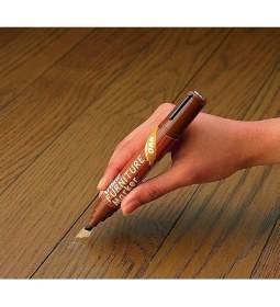 Resim Leaf Shop Ek-95 Mobilya Rötuş Kalemi Siyah 