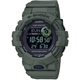 Resim Casio Gbd-800uc-3dr G-shock Quartz Dijital Silikon Yeşil 20 Atm 49 Mm Erkek Kol Saati Yeşil 