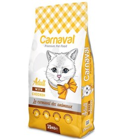 Resim Carnaval Premium Cat Tavuklu Yetişkin Kedi Maması 15 KG 