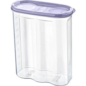 Resim Yta Grup® 2 Kapaklı Ölçekli Erzak Kuru Gıda Saklama Kutusu Kabı 2,4 LITRE-SA940 