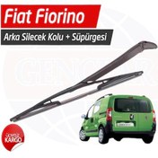 Resim Fiat Fiorino Çift Kapı Arka Silecek Kolu + Silecek Süpürgesi 