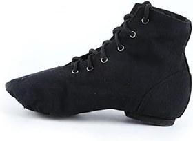 Resim VALICLUD caz musluk ayakkabı kanvas bale ayakkabıları caz dansı çocuklar için bale ayakkabıları dans daireler kız dans ayakkabıları çocuklar bale ayakkabıları yüksek topuklu ayakkabı 