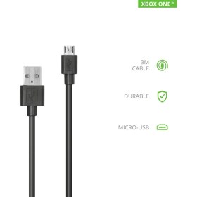 Resim Trust 23348 GXT 224X Micro-USB Charge & Play Cable for Xbox One 