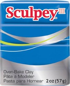 Resim Sculpey Iıı Polimer Kil 063 Blue Mavi 