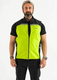 Resim Longberg Reflektörlü Softshell Motosiklet Ve Iş Güvenliği Yeleği 