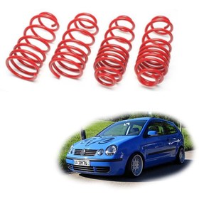 Resim COİL-EX Volkswagen Polo Spor Yay Helezon 45mm/45mm 2002-2008 