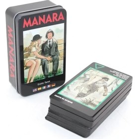 Resim Manara Metal Kutulu Tarot Kartı 