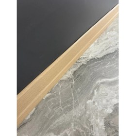 Resim Pasha Dekor 8 cm Gölevi Meşe Parke Süpürgelik 