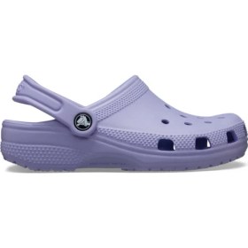Resim Crocs Classic Clog K Erkek Çocuk Terlik Lila Renkli Hafif ve Rahat Kullanım İçin Tasarlandı 