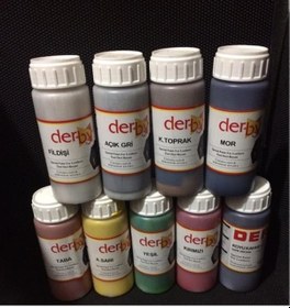 Resim Derby Ayakkabı Deri Oto Döşeme Mont Direksiyon Boyası 100 ML 