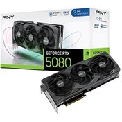 Resim PNY GeForce RTX 5080 OC 16 GB DLSS 4 256 Bit GDDR7 Ekran Kartı 