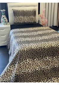 Resim Tek Kişilik Nevresim Takımı Leopar 