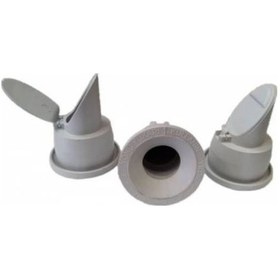 Resim 3 Ad Çekvalfli Adaptör Conta Çap50 - Lavabo I Koku Önleyici I Esn Gri 