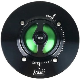 Resim Willowhaven Yeşil Alüminyum Alaşım Yakıt Tankı Kapakları Cnc Su Korumalı Kawasakı 