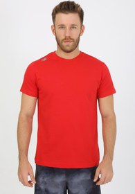 Resim New Balance NBTM2113-CHR Pamuklu Erkek Tişört 