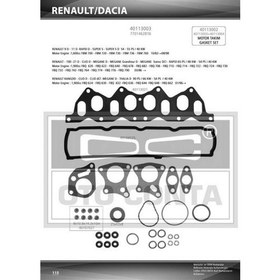 Resim OTOCONTA Üst Takim Contasi Renault Kango 1.9 Dizel (Keçeli) 