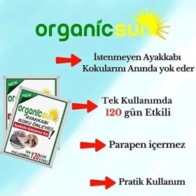Resim Esmo Home 5'li Paket Ayakkabı Koku Önleyici Giderici Toz 120 Gün Etkili Ayak Kokusu Tozu Giderici 