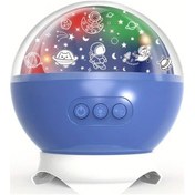 Resim Sunshine022 1 Adet Mavi Yıldız Işığı Projeksiyon Lambası, Ateşböceği Fantazi Dekoratif Gece Lambası 