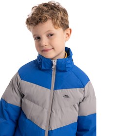 Resim Trespass Aldery Casual Jacket Unisex Çocuk Mavi Outdoor Ceketi 
