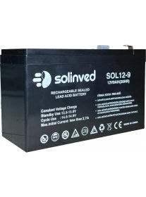 Resim Solinved 12V 9AH Ups Ve Alarm Aküsü 