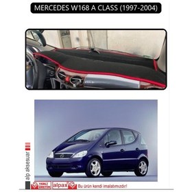 Resim Mercedes W168 A Class 1997-2004torpido Koruma Halısı Siyah Kenar 