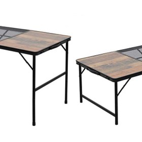 Resim Madfox Eazy Katlanır Kamp Masası Izgaralı 