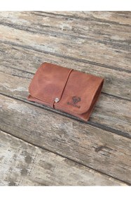 Resim English Leather Cüzdan Tutun Çantası %100 Gerçek Deri Tutun Kesesi Açık Boyut: 13cm 19cm Kapalı Boyut: 7cm 13cm 