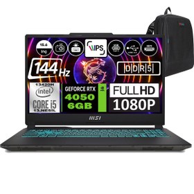 Resim Msı Cyborg 15 Intel Core I5 13420H 32GB 1tb SSD RTX4050 6gb Freedos 15.6\ Fhd 144Hz Taşınabilir Bilgisayar A13VE1478XTRWF06 + Zetta Çanta 