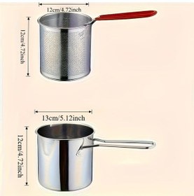 Resim Fochsia Kompakt Paslanmaz Çelik Derin Yağsız Kızartıcı Izgaralı Fritöz 