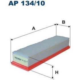Resim Fıltron Ap 134/10 Hava Fıltresı Dokker 12 Logan Iı 13 Sandero Iı 1,6 