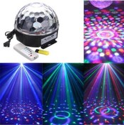 Resim Genel Markalar Bluetooth Hoparlör Disco Sahne Disko Topu Sd + Usb Led Işıklı Mp3 