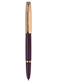 Resim Parker 51 Premium Gt Dolma Kalem 18K F Uç Mürdüm 2123516 