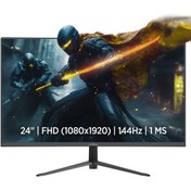 Resim James Donkey Rion R10 24" 144Hz 1Ms FHD VA Curved Gaming Monitör (Sıfır Ölü Piksel Garantili) 