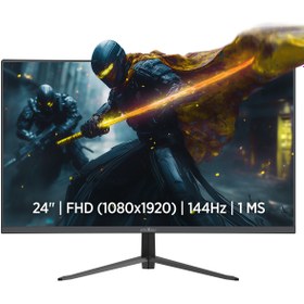 Resim James Donkey Rion R10 24" 144Hz 1Ms FHD VA Curved Gaming Monitör (Sıfır Ölü Piksel Garantili) 