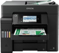 Resim EPSON EcoTank L6570 Yazıcı+Tarayıcı+Fotokopi+Faks+Wi-Fi Direct+LCD+Dublex Tanklı Yazıcı Siyah 