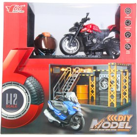 Resim NW NessiWorld 1/12 Motosiklet Ducati Street Fighter PB 3R Sesli 